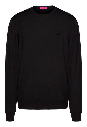 Valentino Rockstud virgin-wool jumper - Black