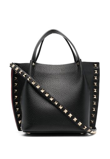 Valentino Garavani Rockstud leather tote bag - Black