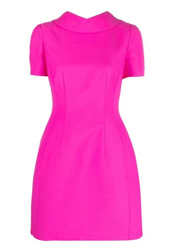 Valentino bow-detail mini dress - Pink