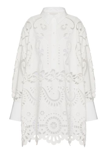 Valentino Garavani cut-out detail dress - White