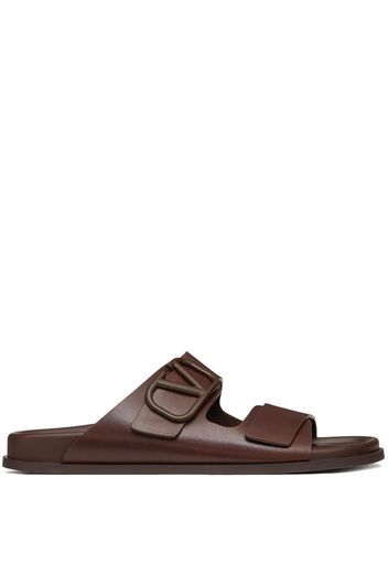 Valentino Garavani VLOGO Signature slides - Brown