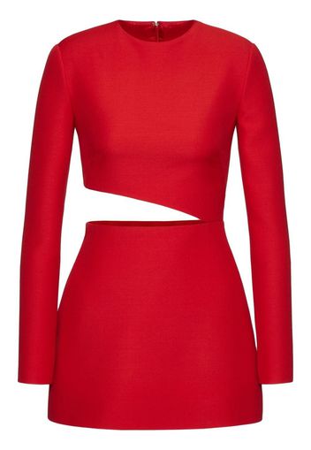 Valentino cutout mini dress - Red