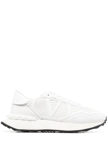 Valentino Garavani logo-embossed sneakers - White