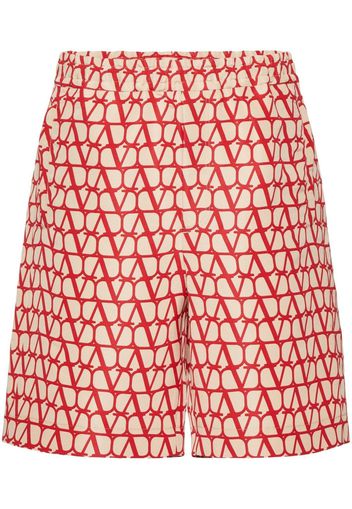 Valentino Toile Iconographe bermuda shorts - White