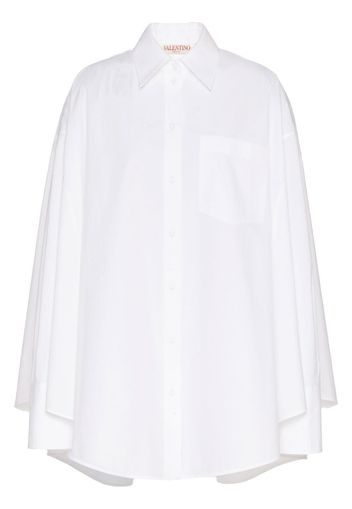 Valentino oversized cotton shirt - White