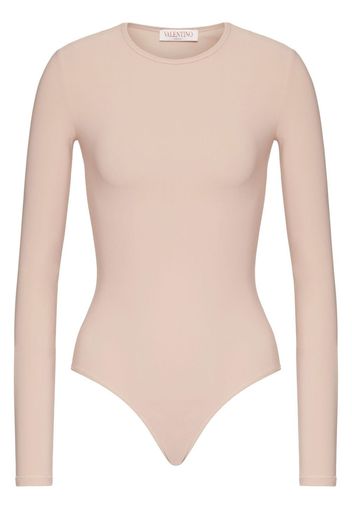 Valentino long-sleeve body - Neutrals