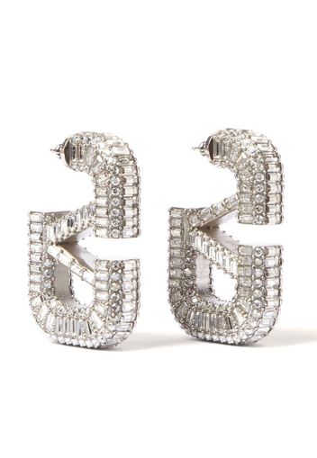 Valentino Garavani crystal-embellished earrings - Silver