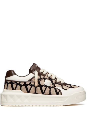 Valentino Garavani VLogo Signature low-top sneakers - Neutrals