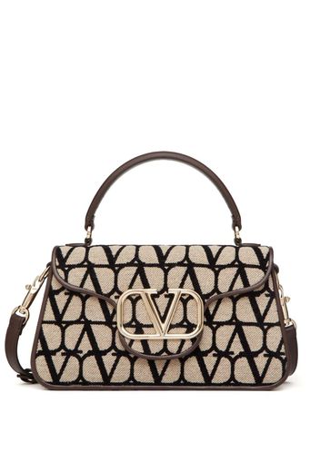 Valentino Garavani Toile Iconographe VLogo tote bag - Neutrals