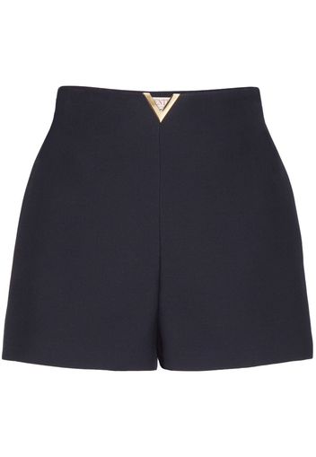 Valentino Garavani V-plaque short shorts - Black