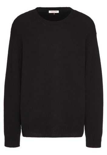 Valentino Garavani round-neck cashmere jumper - Black