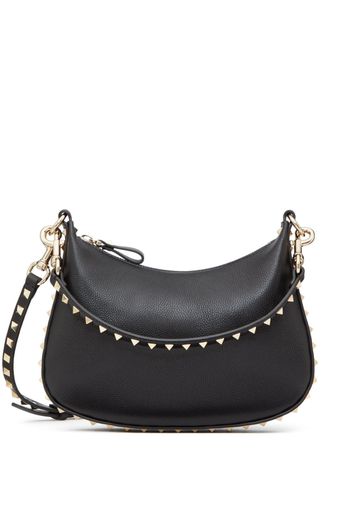 Valentino Garavani small Rockstud leather shoulder bag - Black