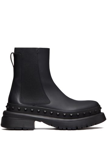 Valentino Garavani Rockstud Chelsea ankle boots - Black