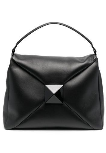 Valentino Garavani One Stud leather tote bag - Black