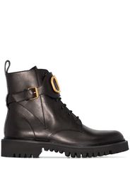 Valentino Valentino Garavani VLOGO ankle boots - Black
