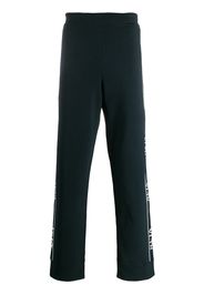 Valentino side panelled VLTN track pants - Blue