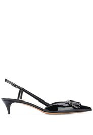 VLOGO slingback pumps