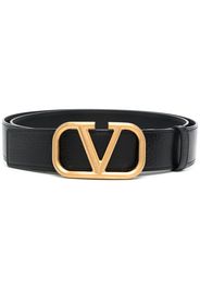 Valentino Garavani VLOGO buckled belt - Black