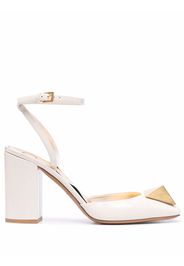 Valentino Garavani Roman Stud 100mm pumps - Neutrals