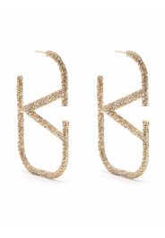 Valentino Garavani VLogo stud earrings - Gold