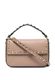 Valentino Garavani Rockstud top-handle mini bag - Neutrals