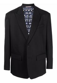 Valentino single-breasted blazer - Black