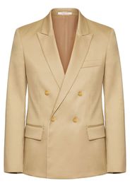 Valentino peak-lapels double-breasted blazer - Brown