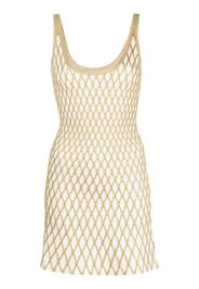 Valentino scoop-neck sleeveless dress - White