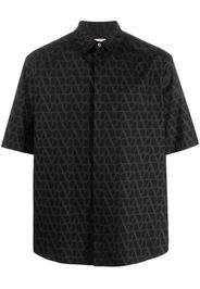 Valentino Garavani Toile Iconographe cotton shirt - Black