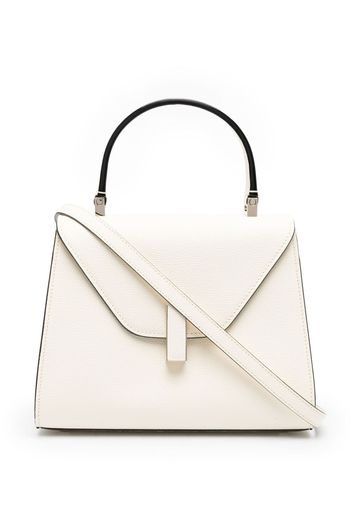 Valextra leather tote bag - White