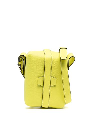 Valextra Tric Trac leather crossbody bag - Yellow