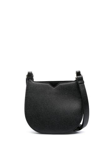 Valextra leather mini tote bag - Black