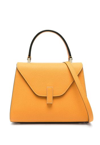 Valextra Iside leather tote bag - Orange