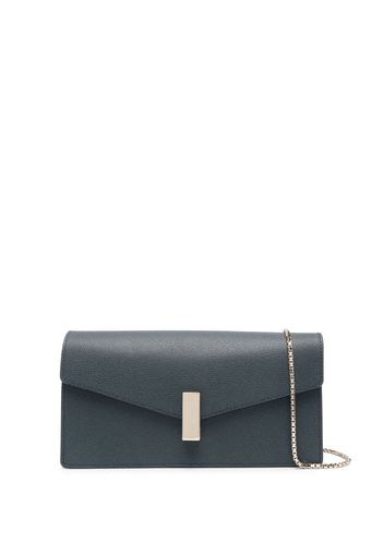 Valextra Iside leather clutch - Blue