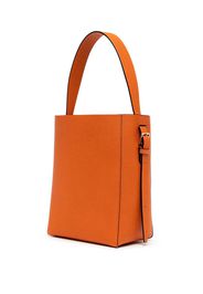 Valextra medium leather tote bag - Orange