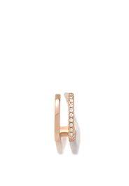 18kt rose gold Charlie diamond earring