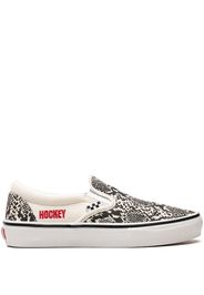 Vans x Hockey Skate Slip-On "Snakeskin" sneakers - White