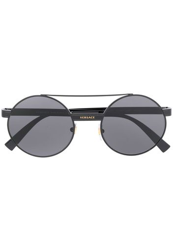 versace round frame glasses