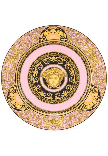 Medusa print porcelain plate