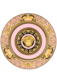 Medusa print porcelain plate