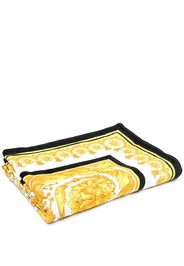 signature baroque print beach towel