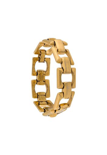 Versace Pre-Owned 1990s square link bracelet - Gold