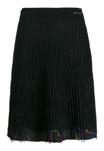 1990s thread embellishments pleated skirt