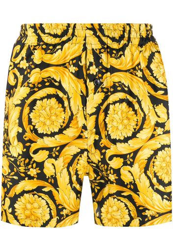 Barocco-print pyjama shorts