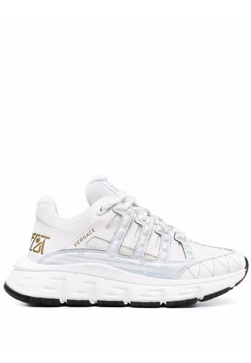 Versace Trigreca low-top chunky sneakers - White