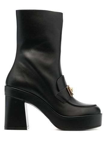 Versace Medusa Biggie 110mm platform boots - Black