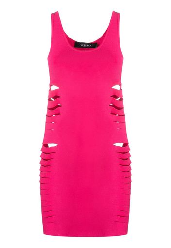 Versace cut-out mini dress - Pink