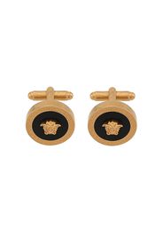 Versace resin Medusa cufflinks - Gold