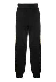 Barocco logo track pants