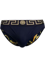 Greca-print swimming trunks